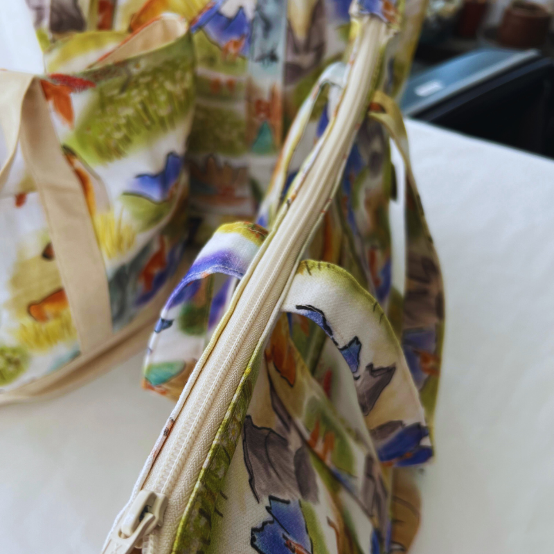Bolso Tote – Lona Premium Ilustrada (Fauna Nativa)